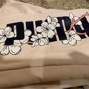 Puma Tabitha Simmons Floral Jogger Pants Size M